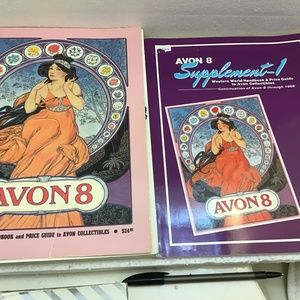 Avon Price Guide to Collectables Books Also Supplemental 1 Book
